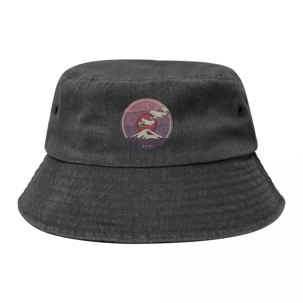 

Fuji Bucket Hat custom Hat Beach Outing Anime Women's Beach Men's