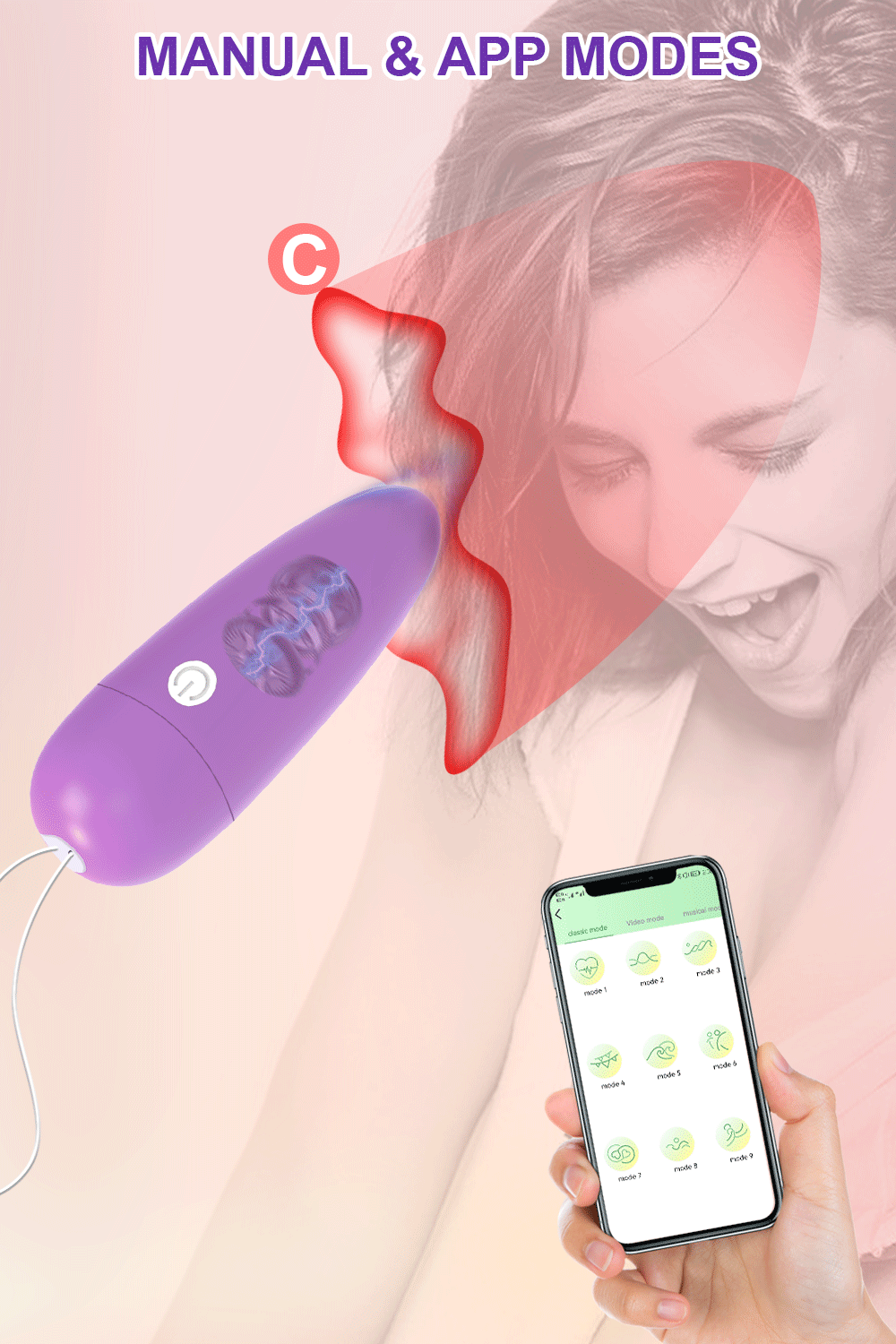 Bluetooth App Mini Bullet Vibrator for Women Clit Stimulator Wireless Remote Pantie Vibrating Love Egg Female Sex Toy for Adults Sea529fdc62af48d1be4d7e2c32f8e3e3X