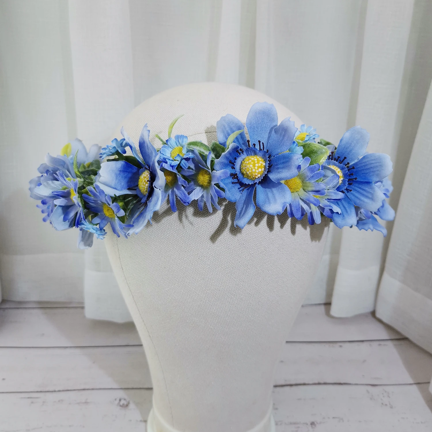 Sunflower Flowers Crown Headbands Women Hair Accessories