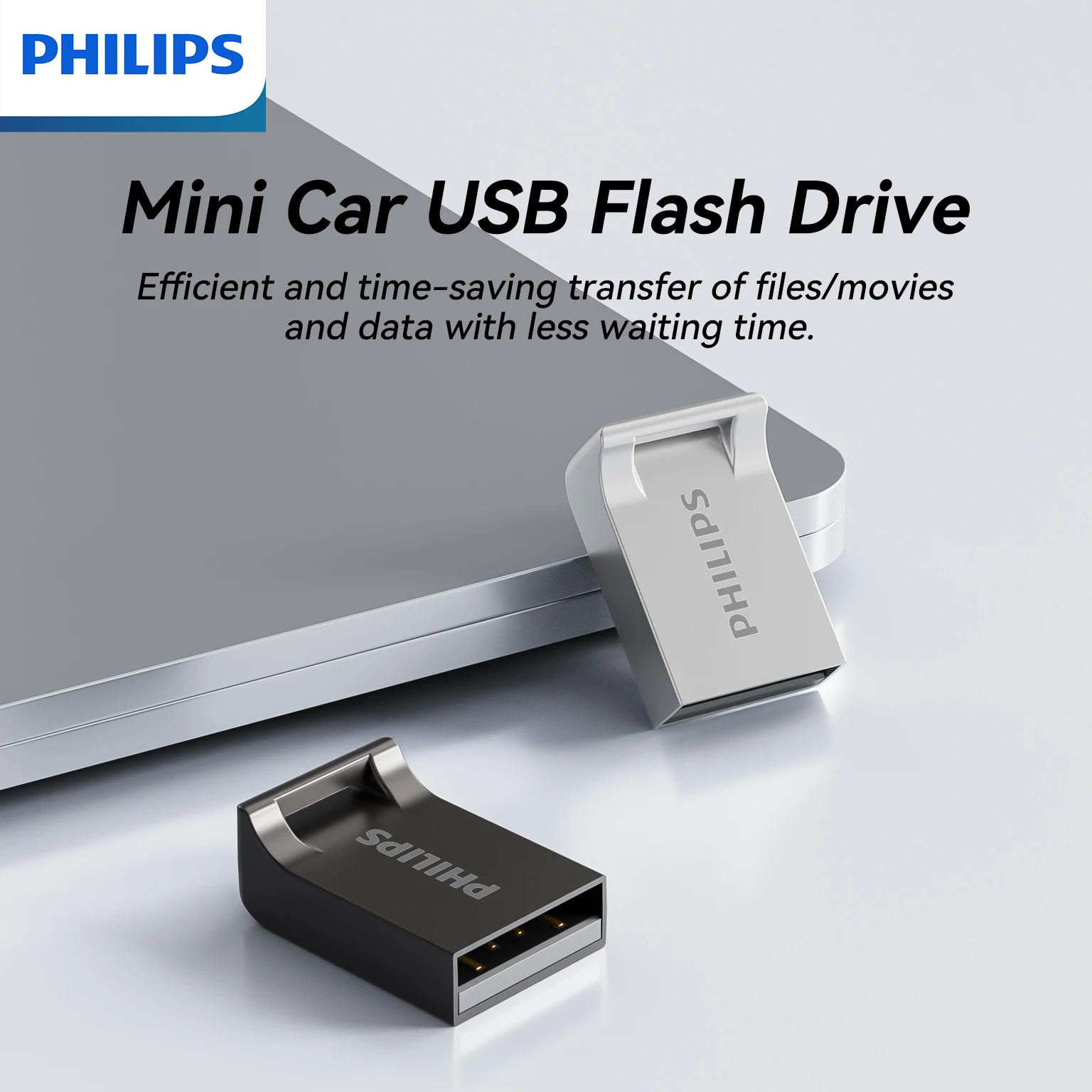 PHILIPS Ultra Slim USB Flash Drive - Compact Storage Solution