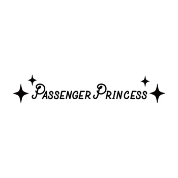 1 pz Auto interni accessori creativo passeggero principessa specchio Auto decalcomania carino Auto vinile divertente arte adesivo decalcomanie decorazione