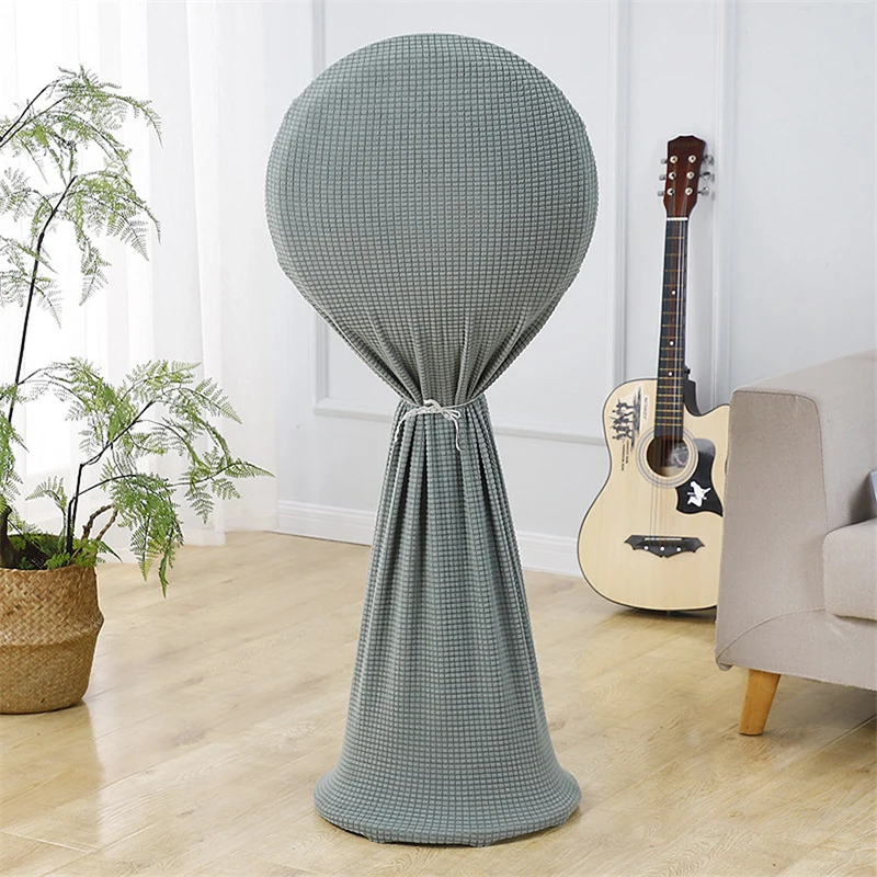 Round Full Coverage Floor Fan Dust Cover Dust-proof Electric Fan Protection Cover, Household Floor Stand Elastic Dust Covers