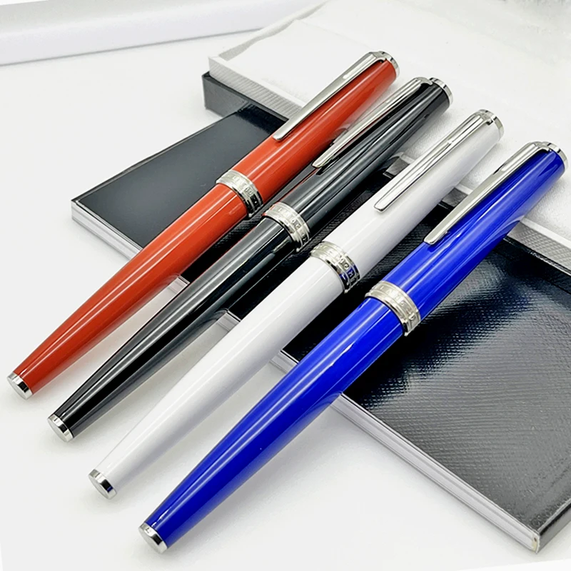 YAMALANG Luxury MB Pen lM PIX Series Rollerball Pens With Electroplating Carving Colorful Resin