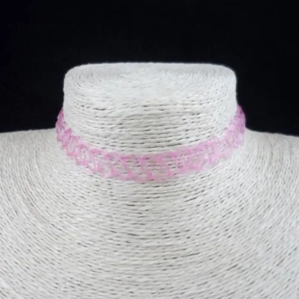 Choker Necklace Tattoo Choker Stretch Black Necklace Multi Color Retro 90s Vintage Elastic Gothic Jewellery