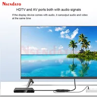 1080P HDMI to RCA AV Cable Converter Adapter RCA AV to HDMI Cable Converter adapter Support NTSC PAL SECAM CVSB AV Scaler Cable - Image 3