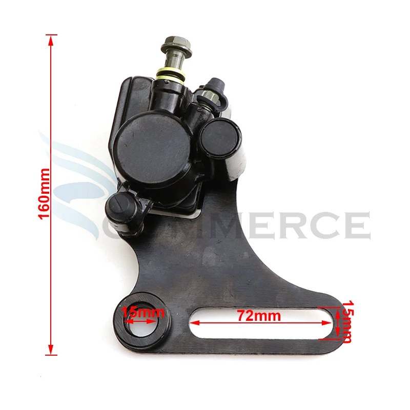 Motorcycle Rear Disc Brake Assembly Caliper Cylinder For 125cc 140cc Scooter Dirt Pit Bike Motocross ATV Go kart Accessories rear brake