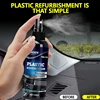 Car Interior Restorer Spray - Plastic/Leather UV Guard, Anti-Fade & Scratch Shield with 90D Protect 6
