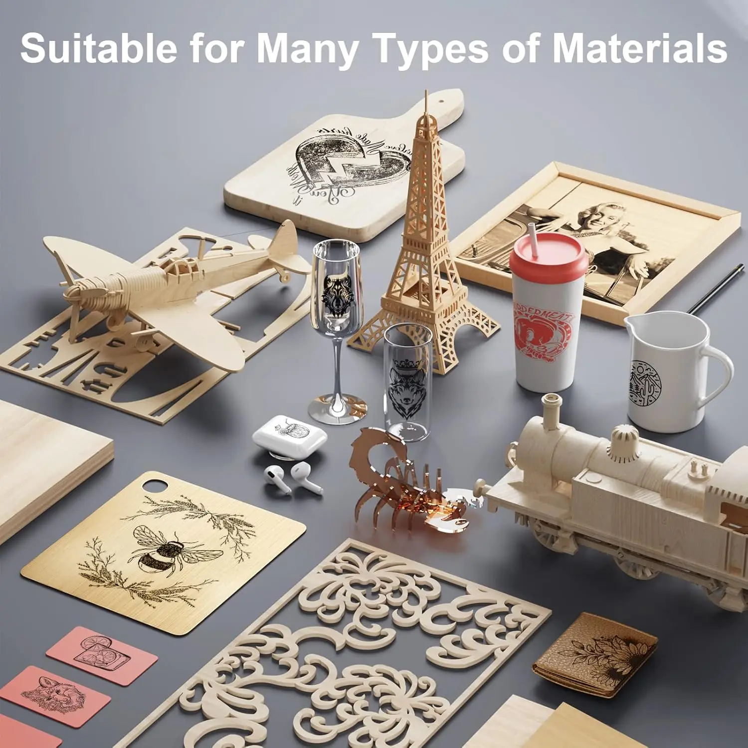 ORTUR Laser Engraver, Master 2 S2 LF, 5500mW Engraving Cutting Machine, 0.17 * 0.25mm Fixed-Focus Cutter