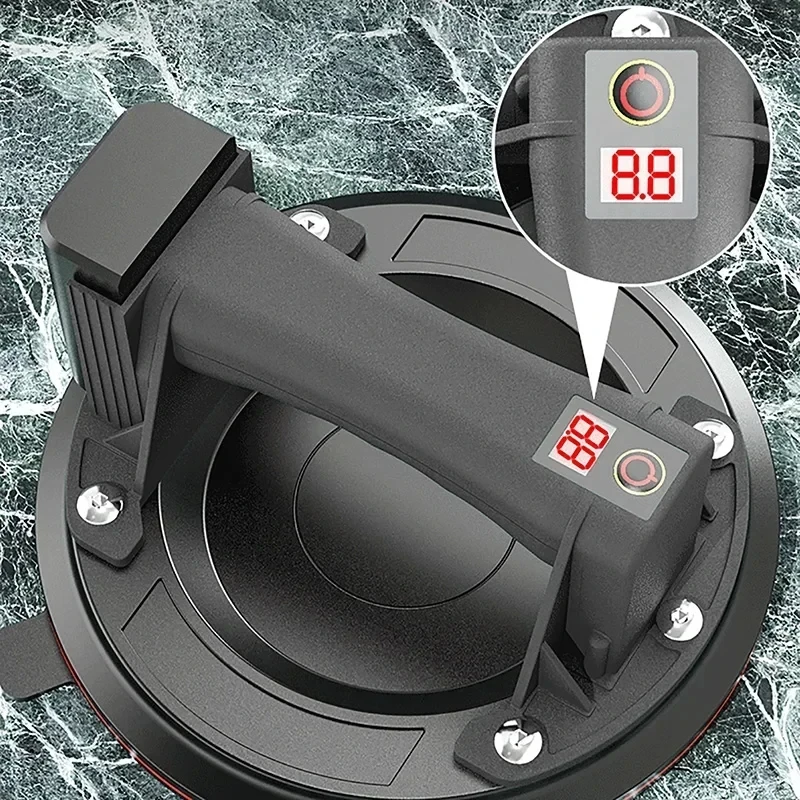 Electric Vacuum Suction Cup 8Inch 200kg Bearing Capacity with Air Pump