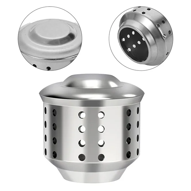 Stainless Steel Moka Pot Anti-spray Cap Stovetop Espresso Coffee Maker Accessories Anti-Splash Valve Cover Coffee Accessories 2