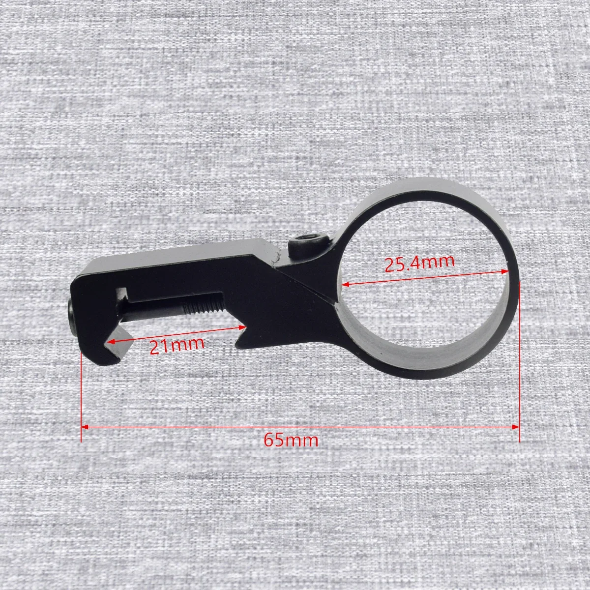 Tactical 25mm Offset Scope Mounts Flashlight Torch Mounts For 20mm Standard Picatinny Rail