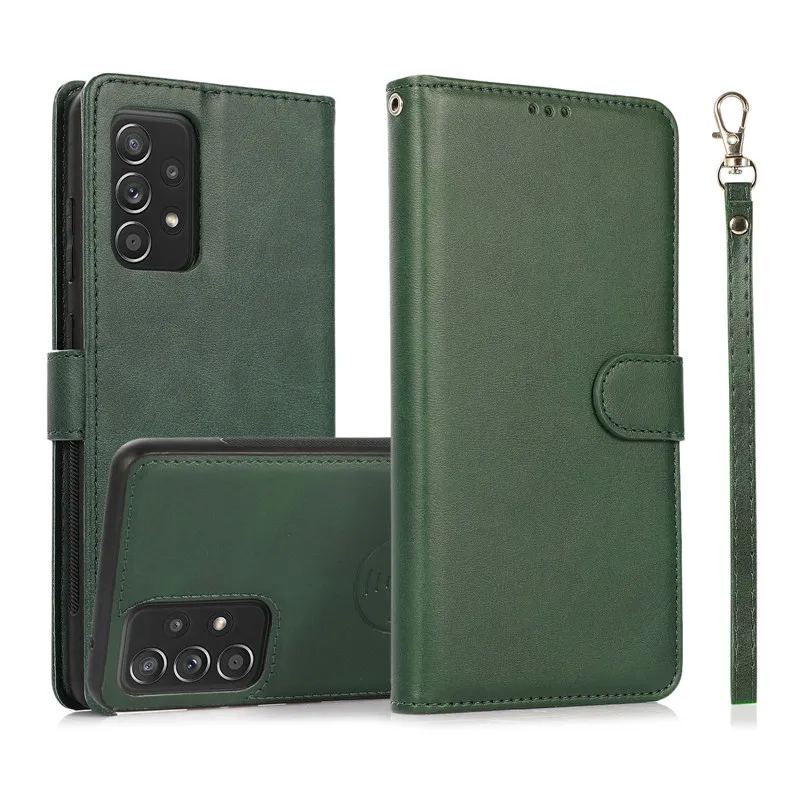 Elegant Magnetic Flip Leather Wallet Phone Case with Card Holder