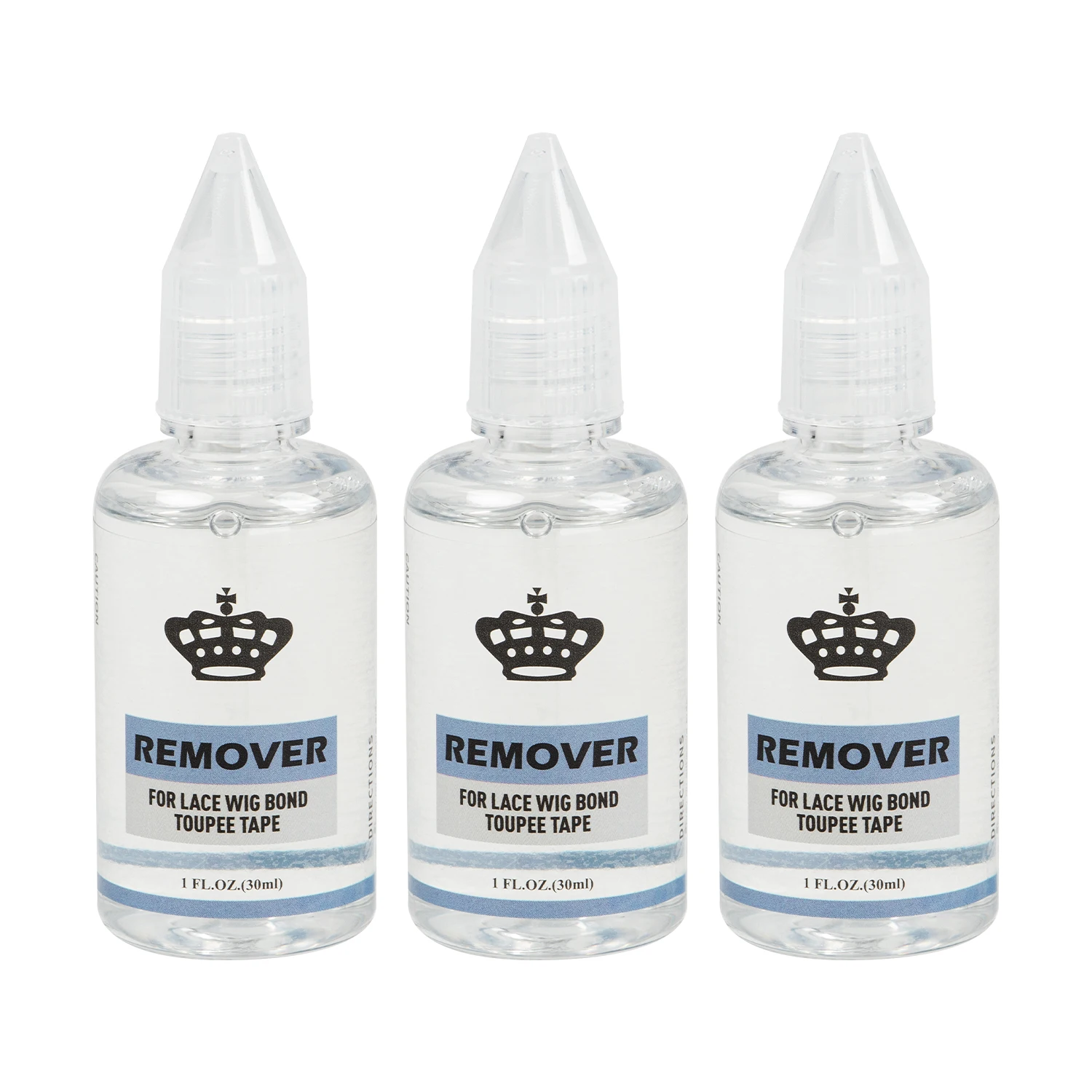 5bottles 30ml Wig Glue Remover For Lace Wig/Toupee/Closure/Tape Hair Extension Clear Remover For Adhesive Tape Glue Remover