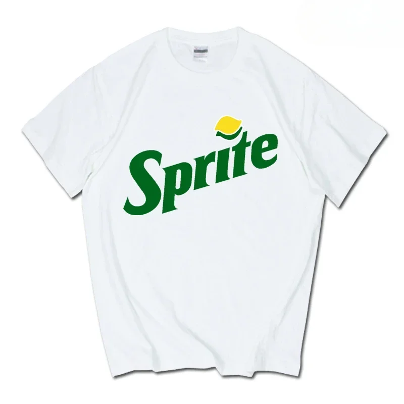 2026 Sommer Neues Trendiges Marken-INS-Pepsi-Cola-Partner-T-Shirt Sprite Coca-Cola Locker sitzendes Baumwoll-Paar-T-Shirt mit kurzen Ärmeln für Herren und Damen – Detail 16