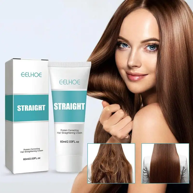 Protein Correcting Hair Straightening Cream Silk & Gloss Hair