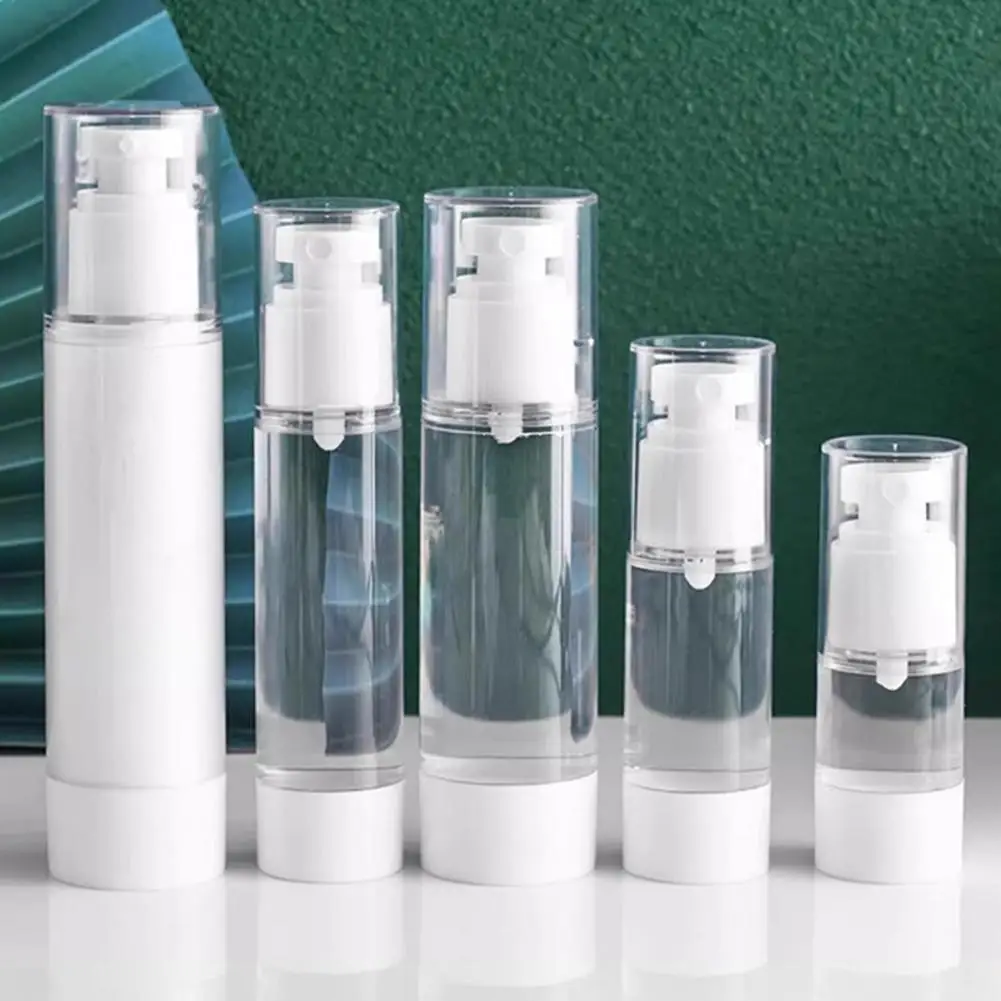 30/50/100ML Lotion Bottle Leak Proof Reusable Press Shampoo Conditioner Cosmetic Bottle Refillable Spray Bottle Empty Container