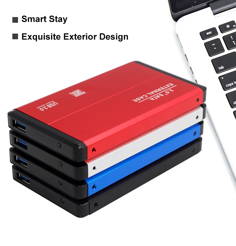 Aluminum Alloy USB 3.0 External Hard Drive Enclosure