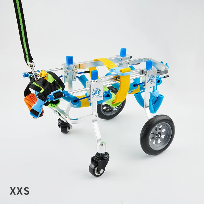 Dog Wheelchair Car Limb Dog Cat Disability Training Wheelchair Rehabilitation Scooter Assistive Tools Teddy Four-wheel Cart
