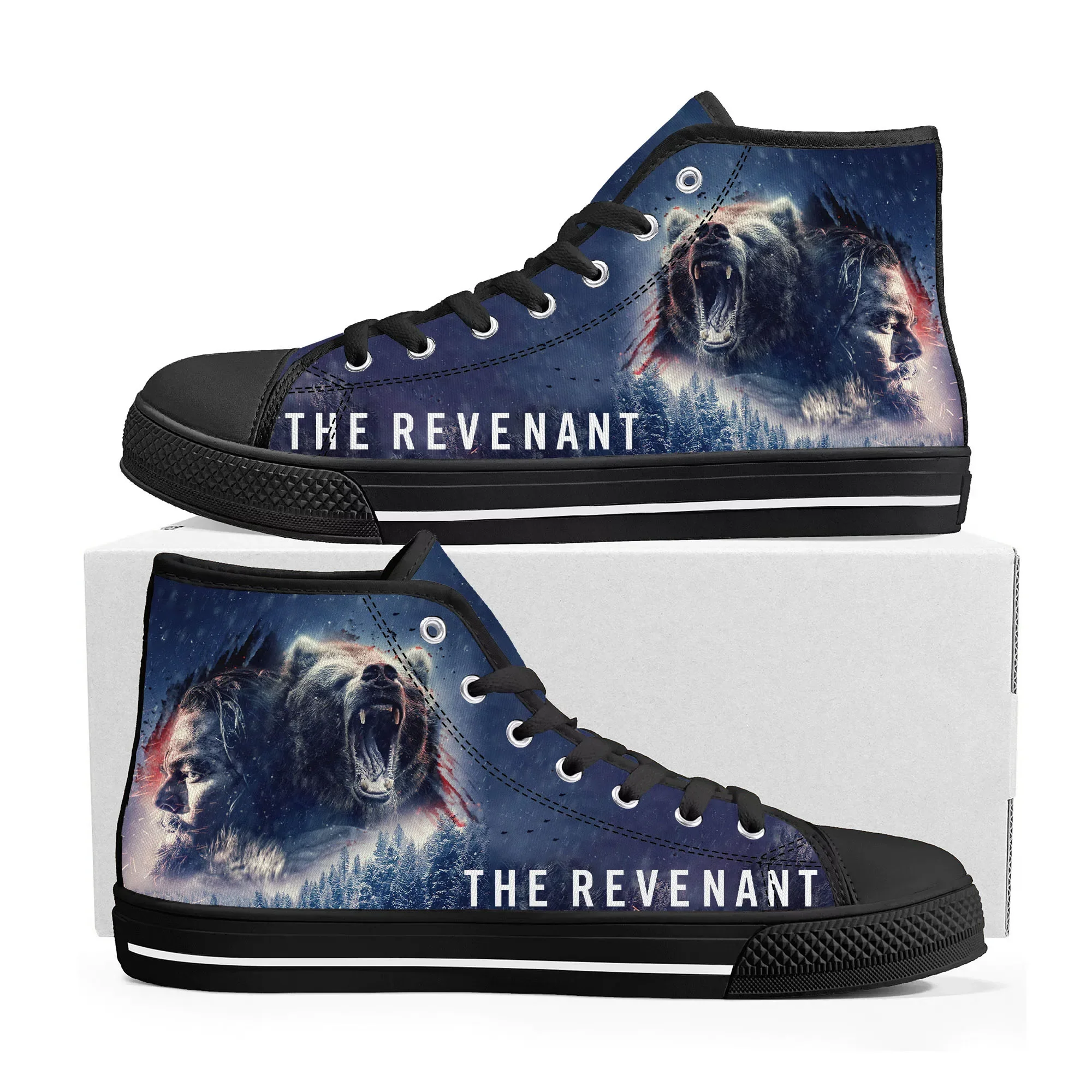 Revenant  High Top Sneakers Mens Womens Teenager High Quality Leonardo DiCaprio Canvas Sneaker couple Shoe Casual Custom Shoes