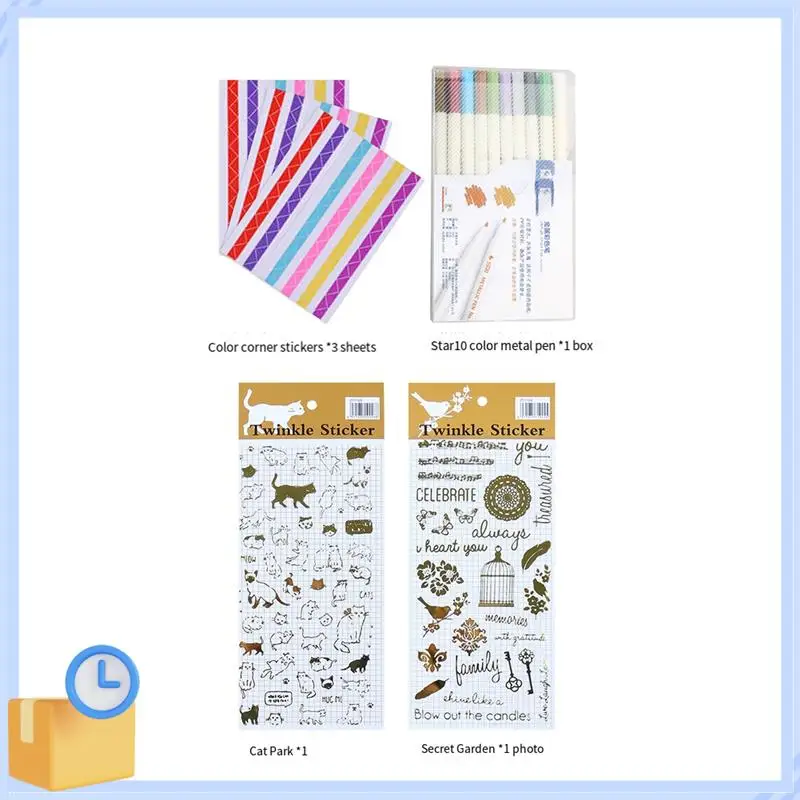 인기 사진 앨범 80 블랙 페이지 메모리 도서 A4 공예 종이 DIY Scrapbooking 그림 생일 어린이 선물
