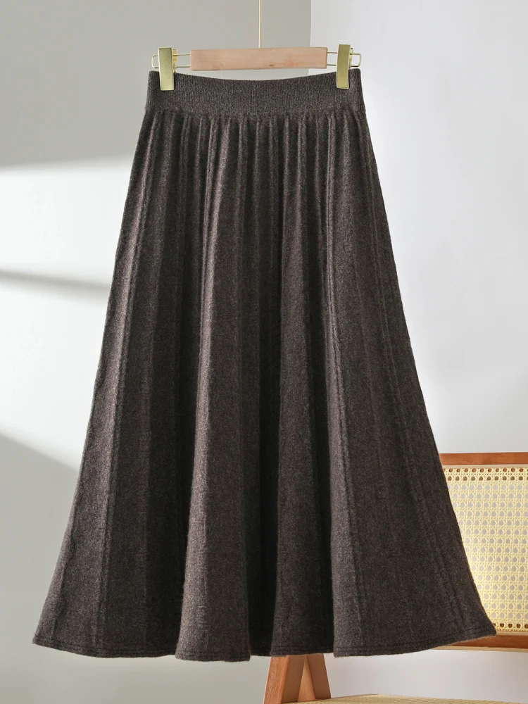 TLOML Merino Wool Skirt - Material Detail
