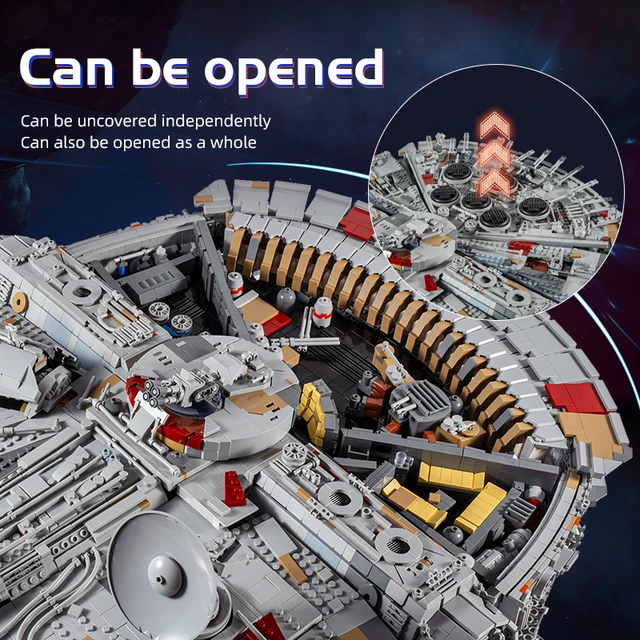 MOULD KING® 21026 Millennium Falcon MOC 5