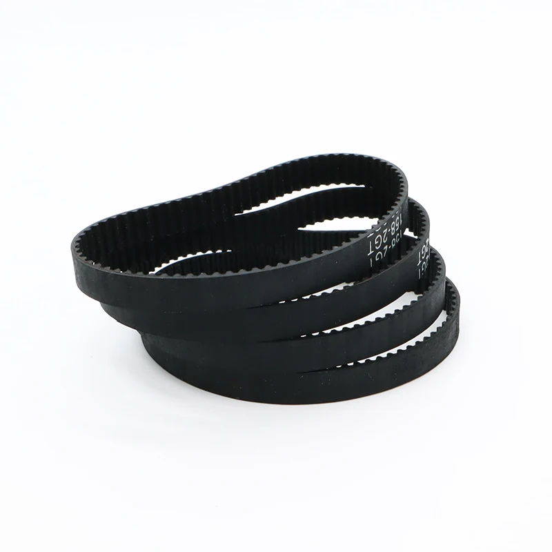 2GT 고무 폐쇄 루프 타이밍 벨트 폭 6mm 길이 184 186 190 196 202 208 214 220 226mm GT2 드라이브 벨트 컨베이어 톱니 벨트