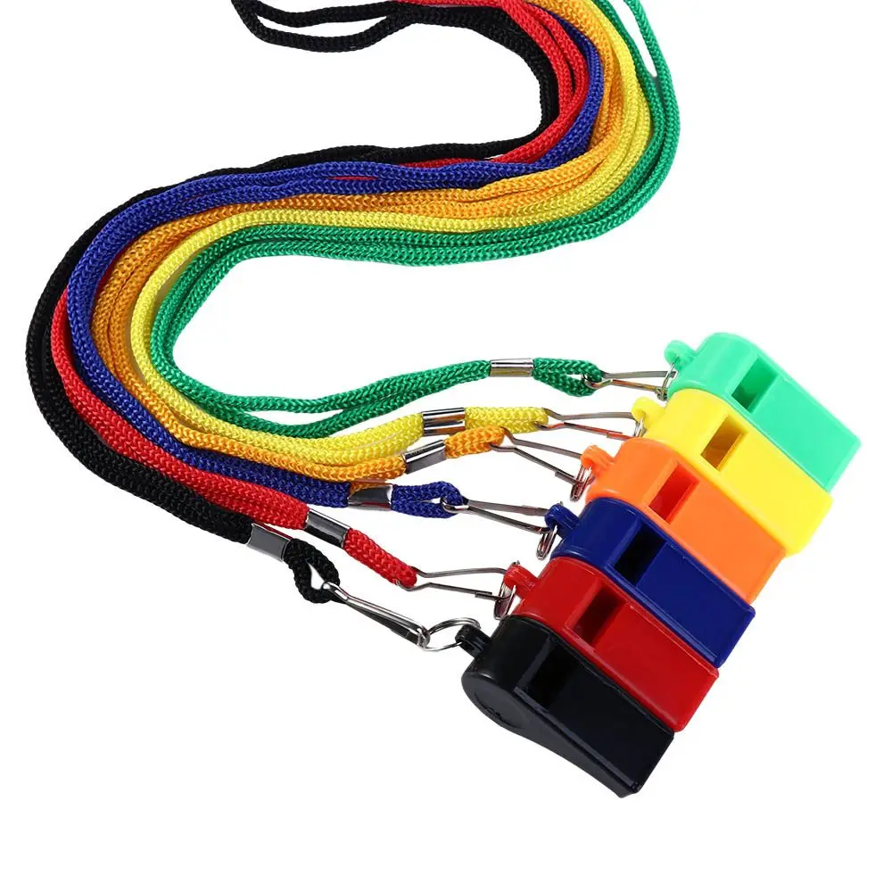 Professional Whistle Sports Football Basketball Referee Training Whistle Outdoor Survival With Lanyard Cheerleading Tool survival whistle soccer whistle sport whistle sports whistle