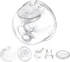 Beast Pump Full Set Milk Collector Cup 24mm Only Compatible with Momcozy S12 Pro/S9 Pro Breast Pump Replacement，NOT for S9/S12 1