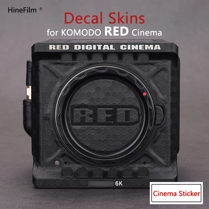 Komodo 6K Pellicola Protettiva Per Pellicola Protettiva Per Red Komodo 6K Camera Decal Protector Coat Wrap Cover Pellicola Antigraffio Per Fotocamera