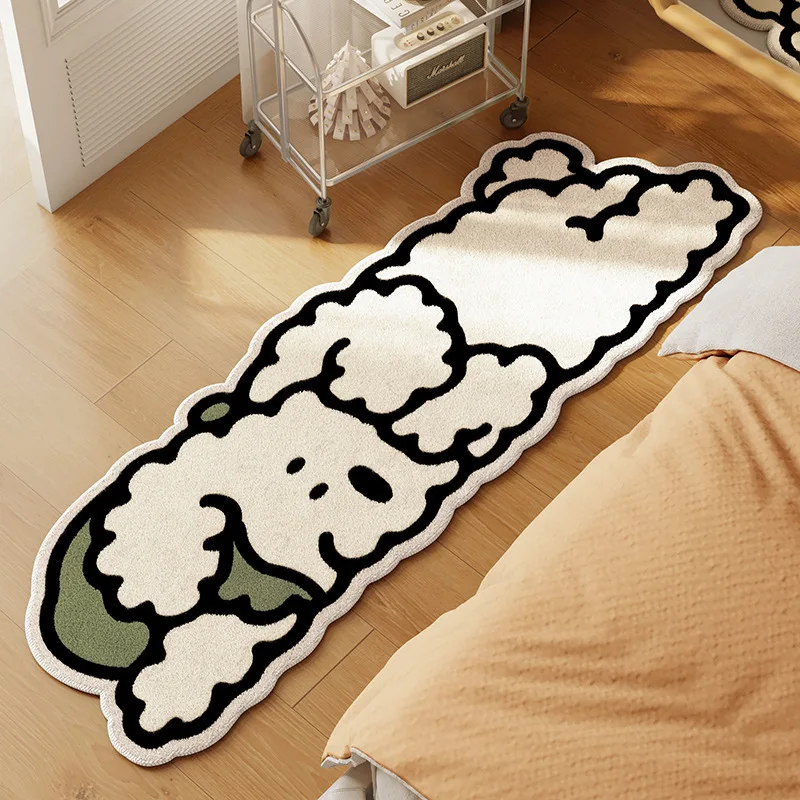 Dog Area Rug, Cartoon Animal Door Mat, Floor Mat, Bedroom Rug, Home Decor -  Temu