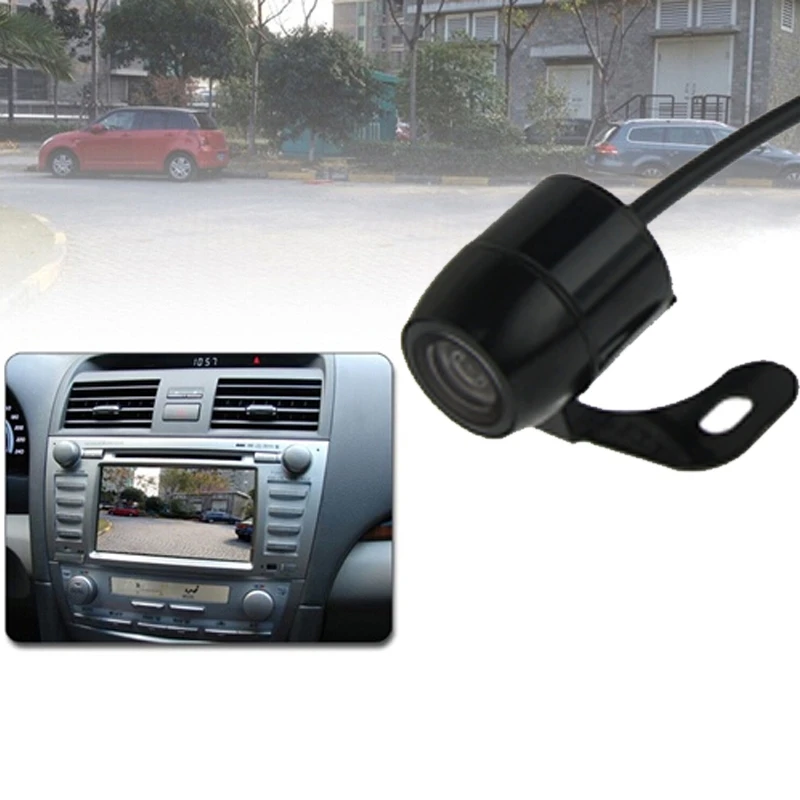 Waterproof Wired Butterfly DVD Rear View Camera , Support Installed in