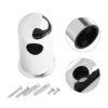1pc 22mm Hole Shower Seat Wall Bracket ABS Wall Lift Rod Bracket For Shower Faucet Home Bathroom Toilet Accessories 2