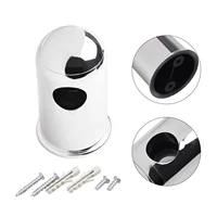 1pc 22mm Hole Shower Seat Wall Bracket ABS Wall Lift Rod Bracket For Shower Faucet Home Bathroom Toilet Accessories 2