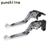 Fit For TRIDENT 660 2021-2024 2022 Motorcycle CNC Accessories Folding Extendable Brake Clutch Levers Adjustable Handle Set 2