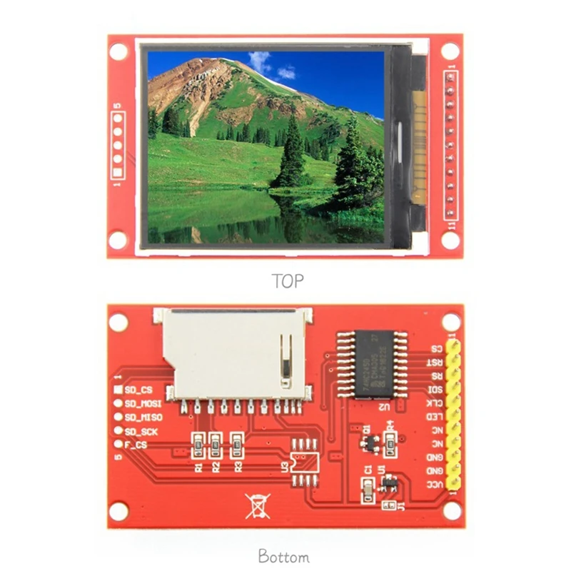 2.2 ġ  Ʈ TFT SPI LCD ũ ÷ ũ  176X220 TFT ÷, Arduino UNO/Mega2560 