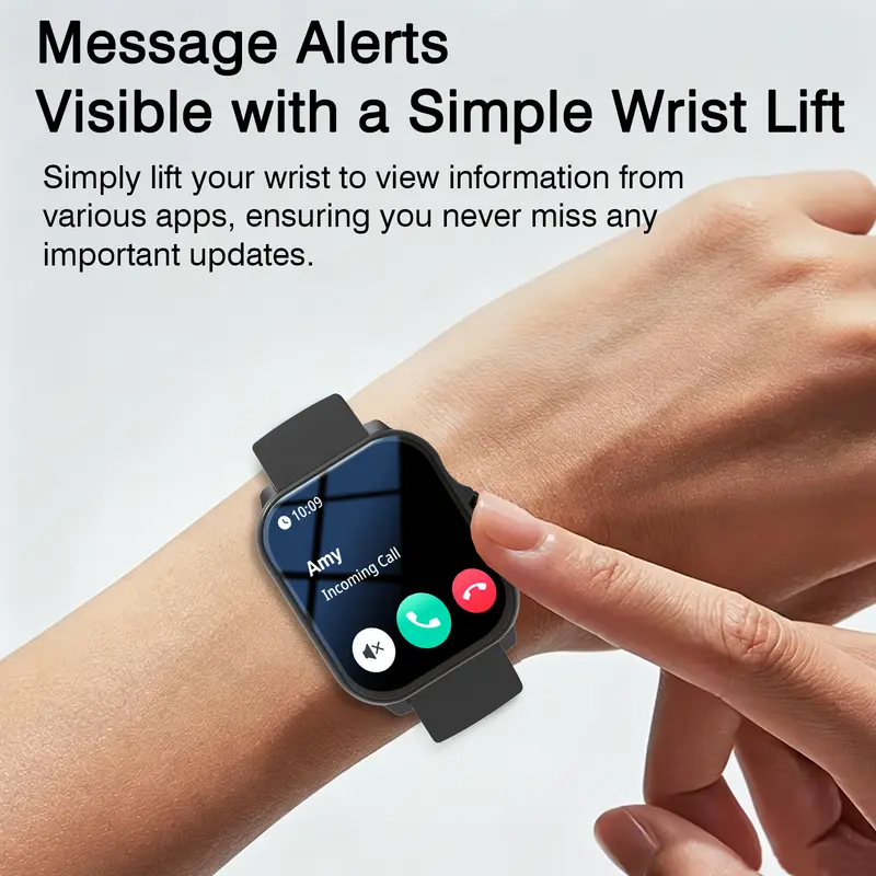 2026 New Smartwatch,Wireless Calling,Multiple Sports Modes,Sedentary Reminder, Calculator,Full Touch HD Screen,Custom Dial Wallpaper,For Android & Ios, Ideal As A Gift - Image 2
