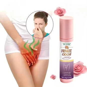 Women's Intimate Cream, Women's Underwear Deodorant Fresh Fragrance, Personal Underwear Hygiene Care Product-20G 1
