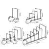 Iron Art Rack Shelf Multi Layer Space Saving Organizer Cutting Board Pot Lid Plates Stand Holder Storage For Kitchen Home Decor 3