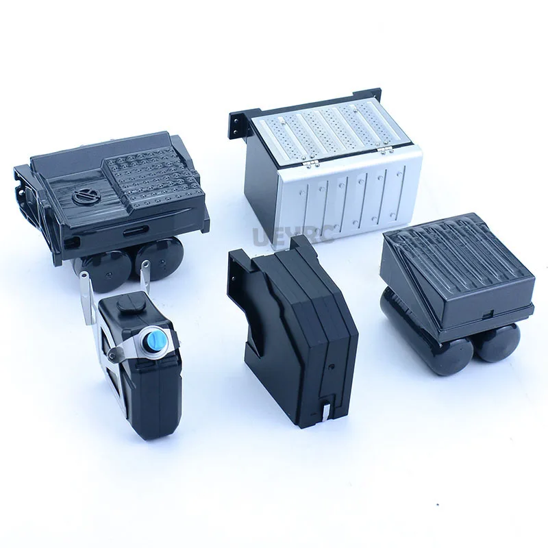 Rc Truck Simulazione Serbatoio Di Gas Cassetta Degli Attrezzi Urea Serbatoio Telaio Decorazione Per 1/14 Tamiya Scania 770S Volvo Kabolite Arocs K3363