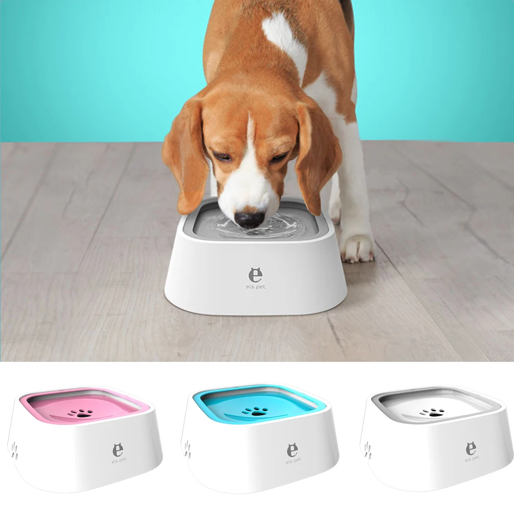 FlutuantePetBowlparacespequenosegrandesSplashWaterDispenser