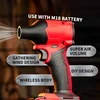 For Milwaukee fan turbojet xl 140,000RMP Violent blower Third turbine blower Jet fan Strong fan Handheld wind speed 90m/s tool 2