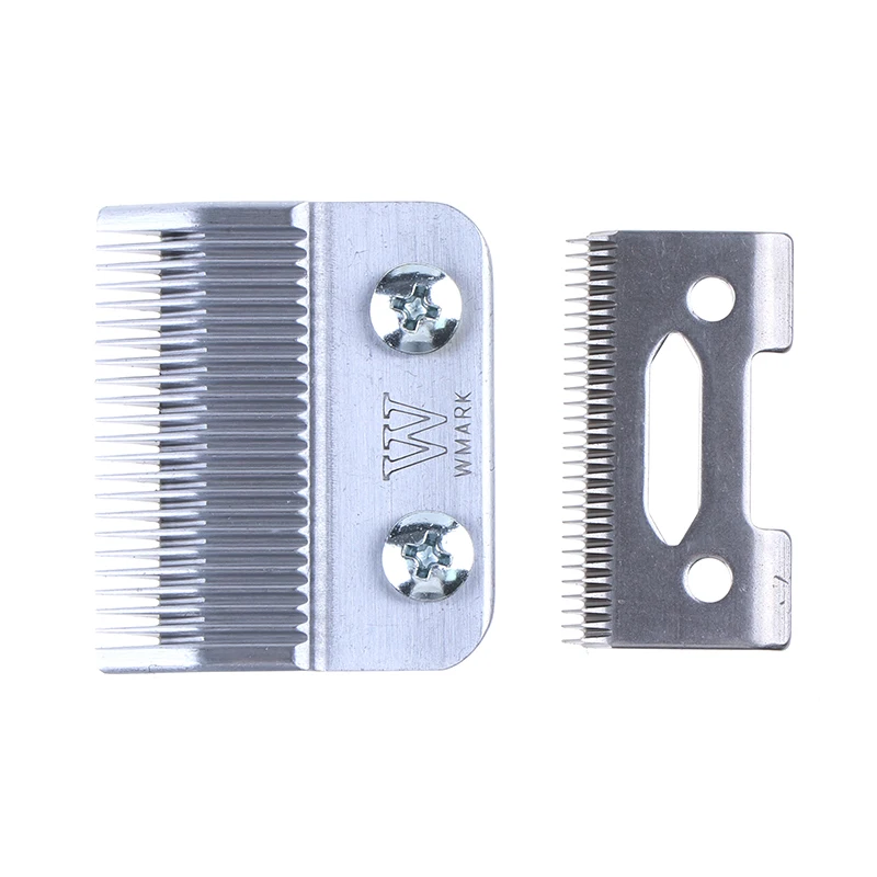 Hair Clipper Replacement Blade 1Set High Carton Steel Movable Blade Professional Hair Clipper Blade With Screws Clipper Accessories