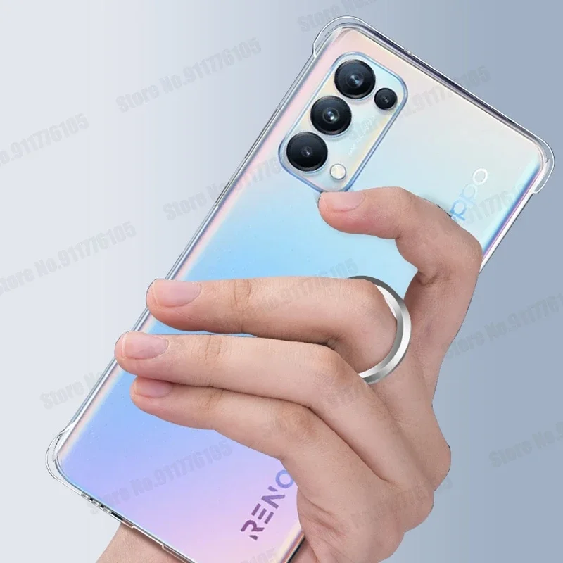 Ultra Thin HD Transparent Frameless Protective Phone Case
