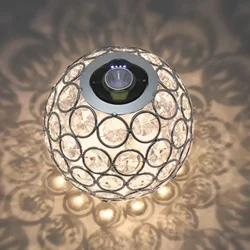 Crystal Lampshade for Goal Zero Lantern Round Hollow Shadow Outdoor Camping Glamping Lantern Light Atmosphere Lampshade