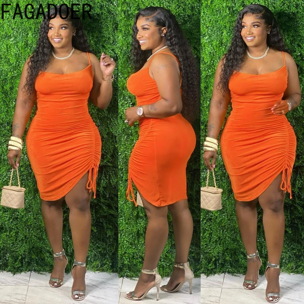 Fagadoer Sexy Bodycon Mini Dresses Women Plus Size Clothing S-4xl Female Backless Drawstring Evening Vestidos Dress - Dresses - AliExpress