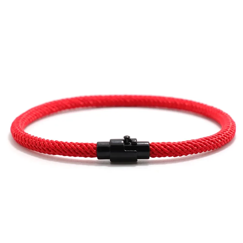 2022 Men Bracelet Rope Minimalist Micro Magentic Braclet Homme