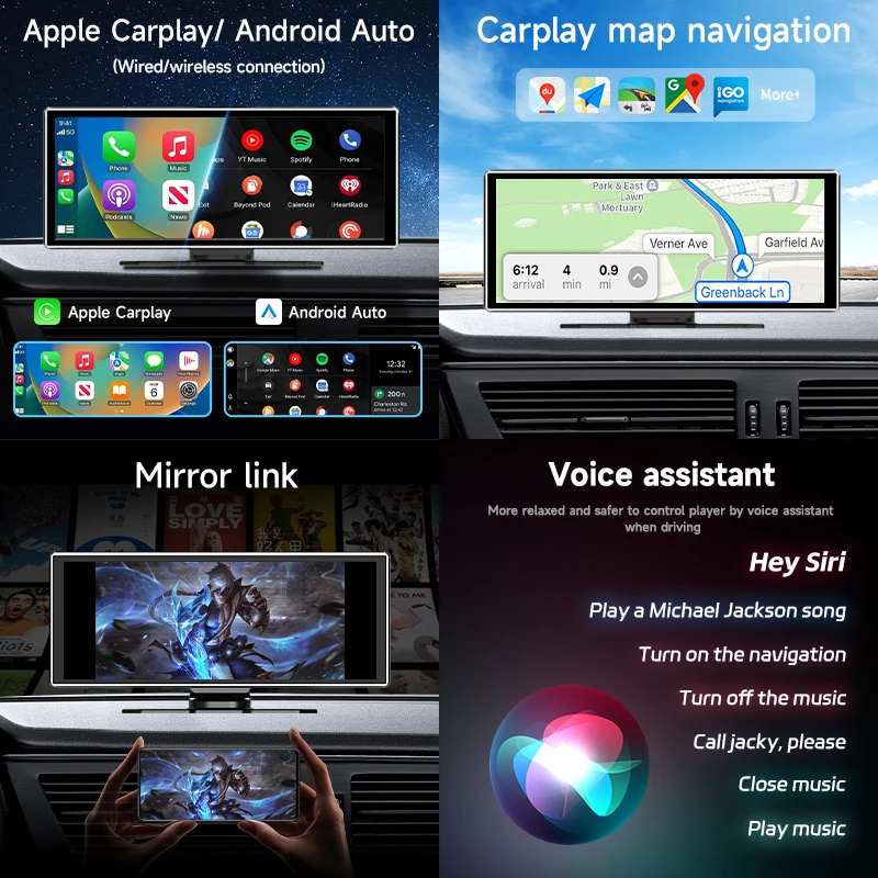 【新品】訳あり 11.26インチ　CarPlay &Android auto Amazon.co.jp: zmart 11.26インチ ダッシュカム 4K 車載DVR