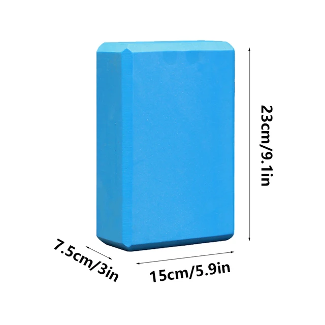 1 EVA Yoga Block Fitness Training Block Split Pose Dance Block Foam Brick Yoga Auxiliary Supplies 2