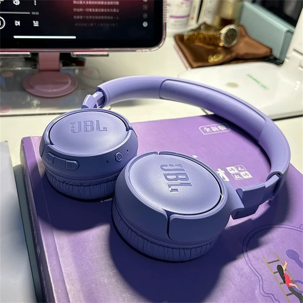 JBL Tune 520BT عقال إلغاء الضوضاء سماعات بلوتوث 5....